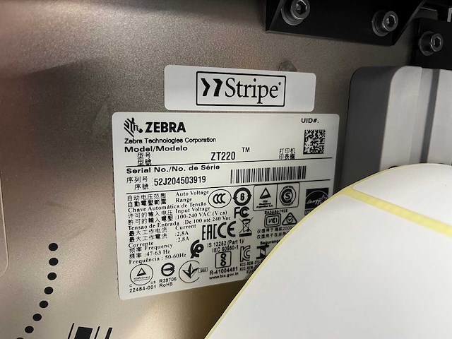 Zebra - zt220 - labelprinter - afbeelding 2 van  14