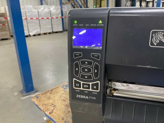 Zebra - zt230 - labelprinter - afbeelding 4 van  4