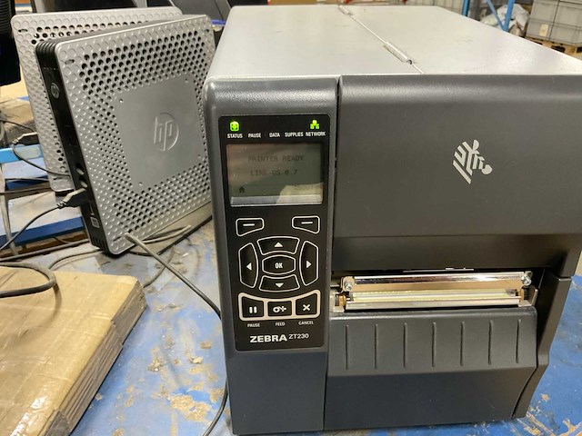 Zebra - zt230 - labelprinter - afbeelding 3 van  4