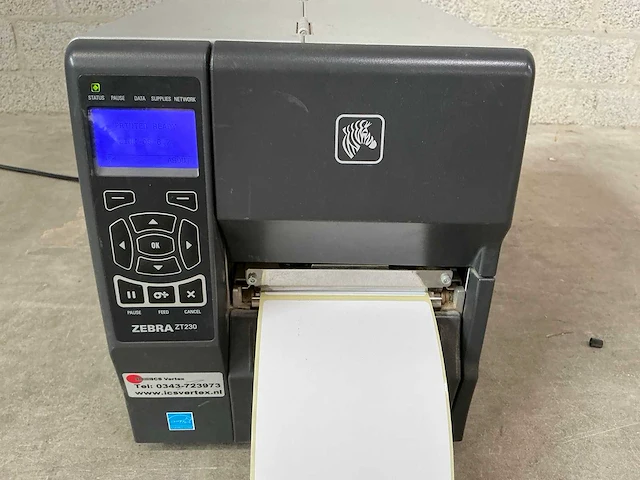Zebra - zt230 - labelprinter - afbeelding 10 van  14