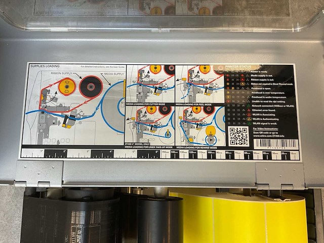 Zebra - zt411 - labelprinter - afbeelding 3 van  12