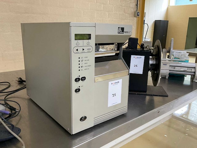 Zebra 105sl labelprinter - afbeelding 2 van  6