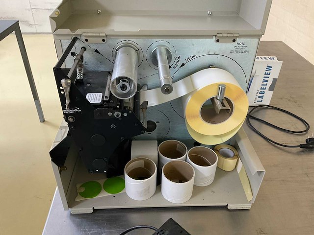 Zebra 105sl labelprinter - afbeelding 4 van  6