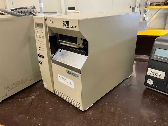 Zebra 105sl labelprinter - afbeelding 1 van  5