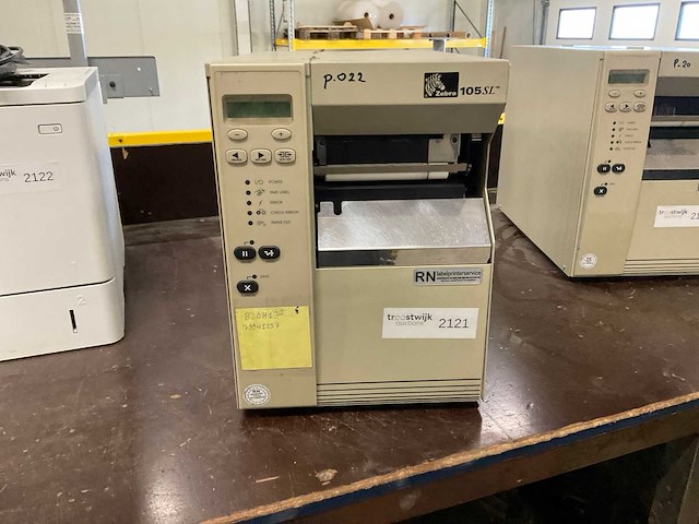 Zebra 105sl labelprinter - afbeelding 2 van  6