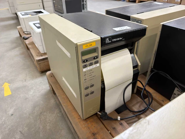 Zebra 170 xilll plus 300 dpi industriële thermische labelprinter - afbeelding 1 van  3