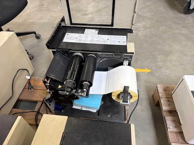 Zebra 170 xilll plus 300 dpi industriële thermische labelprinter - afbeelding 3 van  3