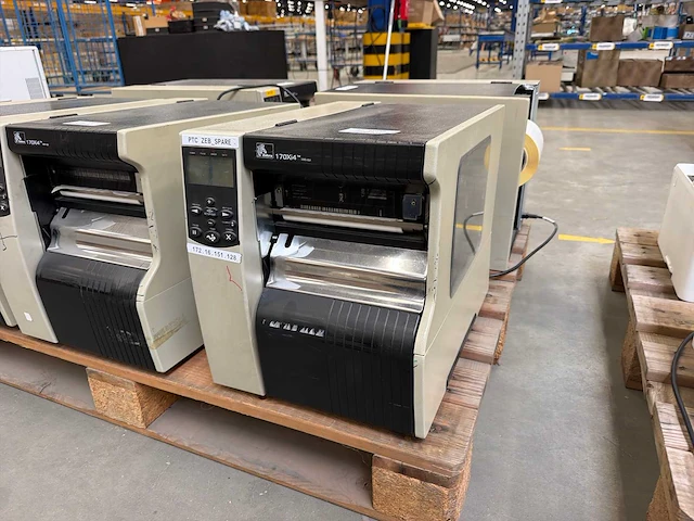 Zebra 170xi4 300 dpi industriële thermische labelprinter - afbeelding 1 van  3