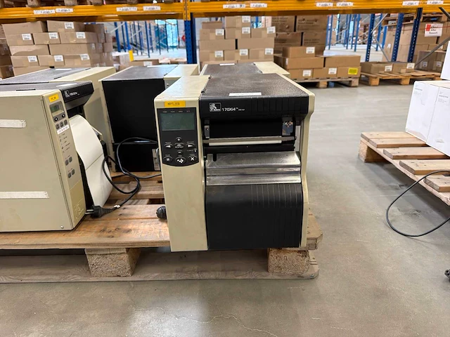 Zebra 170xi4 300 dpi industriële thermische labelprinter - afbeelding 1 van  3