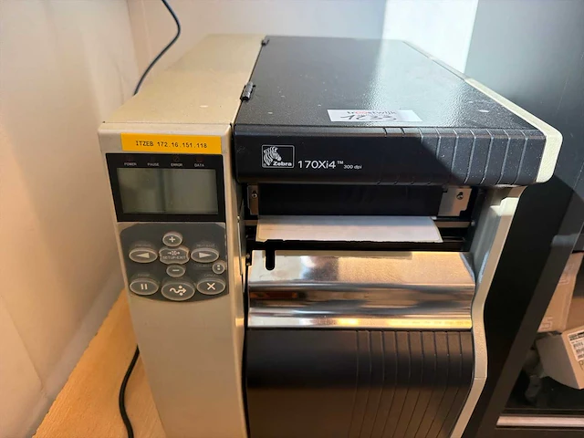 Zebra 170xi4 300 dpi industriële thermische labelprinter - afbeelding 1 van  1
