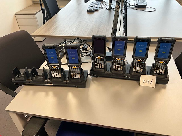 Zebra cp-rac-01 scanners + laadstation - afbeelding 1 van  5