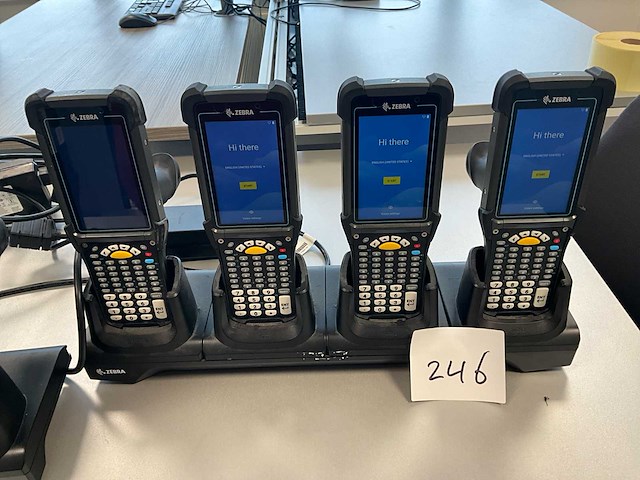 Zebra cp-rac-01 scanners + laadstation - afbeelding 2 van  5