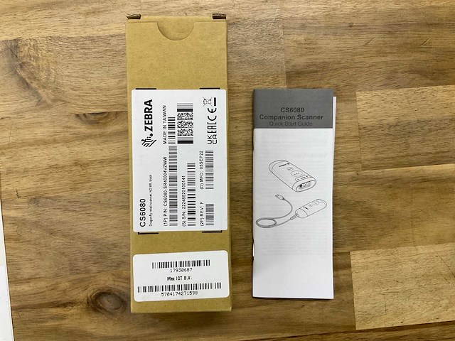 Zebra cs 6080 companion scanner - afbeelding 1 van  2