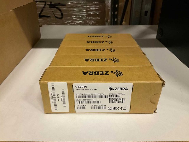 Zebra cs6080 barcode scanners (5x) - afbeelding 2 van  3
