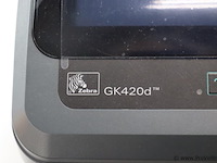 Zebra etikettenprinter gk420d - afbeelding 3 van  6