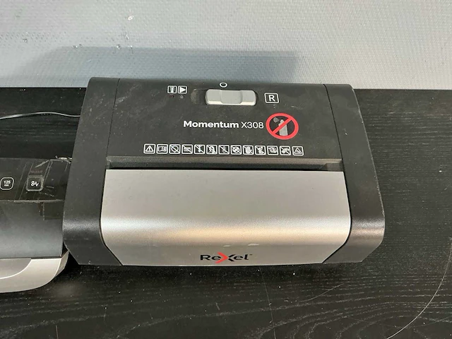Zebra / gbc / rexel gk420d / fusion 3000l / momentum x308 labelprinter & papierversnipperaar & lamineermachine - afbeelding 3 van  11