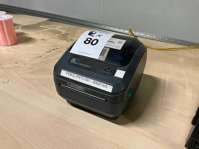 Zebra gk420d en zd421 labelprinter - afbeelding 1 van  7