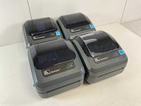 Zebra (gk420d) epl/zpl thermal label printers (4x) - afbeelding 4 van  9