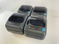 Zebra (gk420d) epl/zpl thermal label printers (4x) - afbeelding 5 van  9
