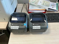 Zebra gk420d labelprinter (2x) - afbeelding 2 van  3
