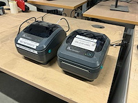 Zebra gk420d labelprinter (2x) - afbeelding 1 van  3