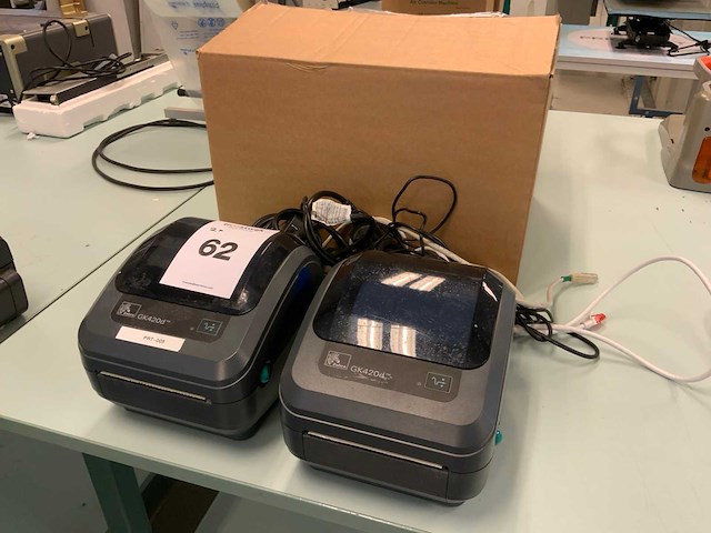 Zebra gk420d labelprinter (2x) - afbeelding 3 van  10