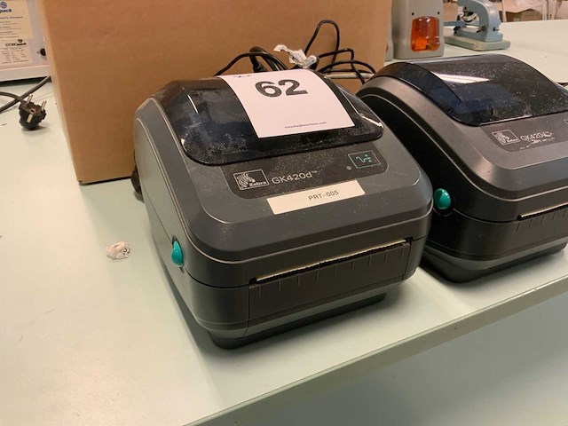 Zebra gk420d labelprinter (2x) - afbeelding 6 van  10