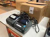 Zebra gk420d labelprinter (2x) - afbeelding 2 van  6