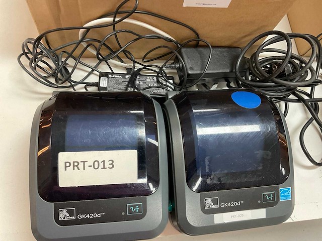 Zebra gk420d labelprinter (2x) - afbeelding 4 van  6