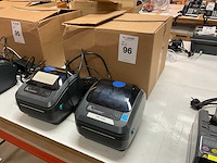 Zebra gk420d labelprinter (2x) - afbeelding 2 van  6