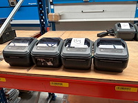 Zebra gk420d labelprinter (4x) - afbeelding 1 van  4
