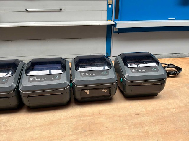Zebra gk420d labelprinter (5x) - afbeelding 2 van  4