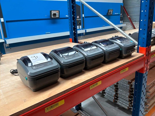 Zebra gk420d labelprinter (5x) - afbeelding 1 van  5