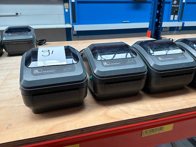 Zebra gk420d labelprinter (5x) - afbeelding 2 van  5