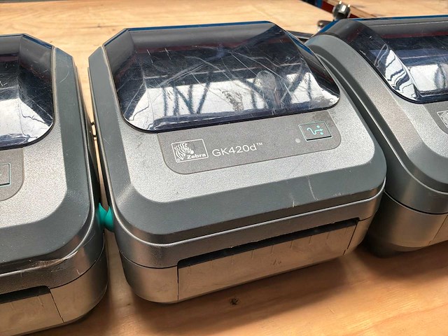 Zebra gk420d labelprinter (5x) - afbeelding 4 van  5