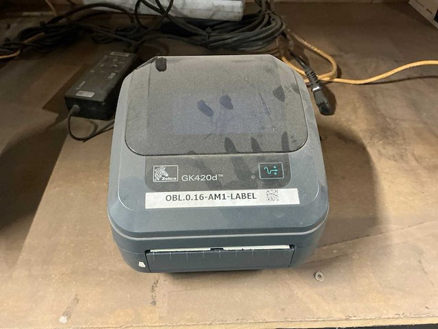 Zebra gk420d labelprinter (6x) - afbeelding 2 van  9