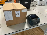 Zebra gk420d labelprinter met labels - afbeelding 1 van  5