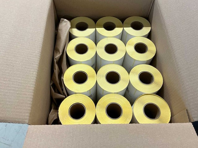 Zebra gk420d labelprinter met labels - afbeelding 4 van  5