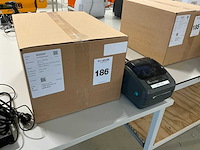 Zebra gk420d labelprinter met labels - afbeelding 1 van  5