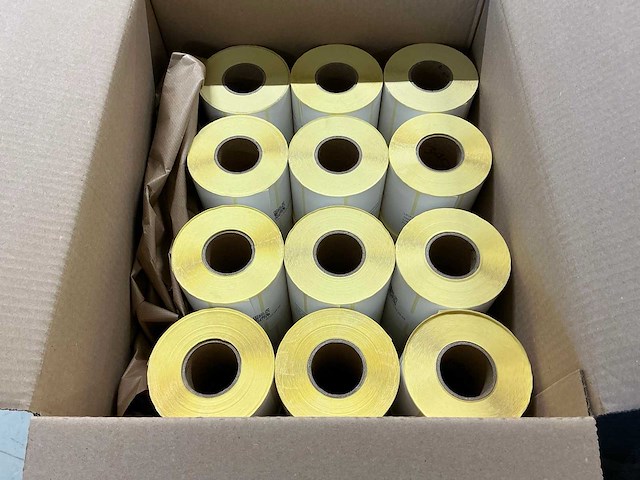 Zebra gk420d labelprinter met labels - afbeelding 5 van  5