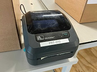 Zebra gk420d labelprinter met labels - afbeelding 1 van  2