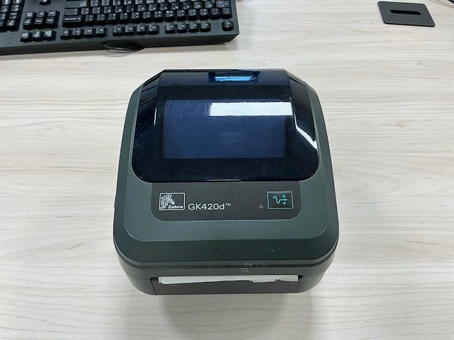 Zebra gk420d labelprinter - afbeelding 2 van  3