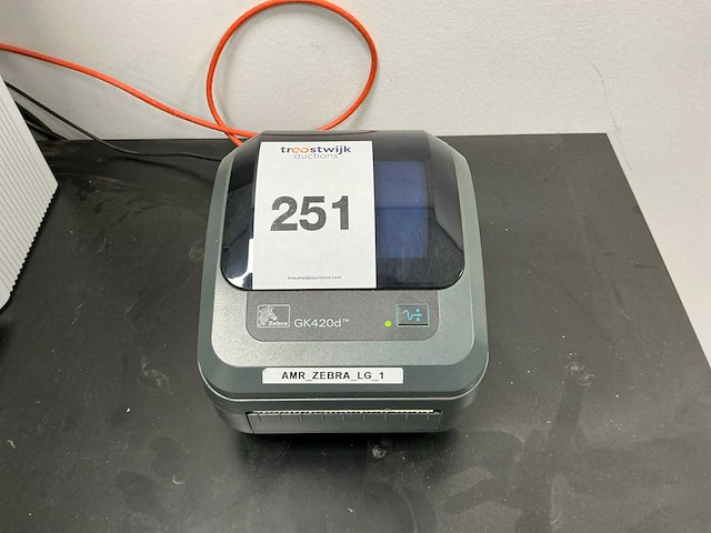 Zebra gk420d labelprinter - afbeelding 2 van  3