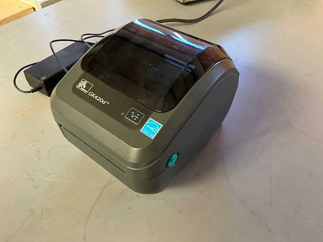 Zebra gk420d labelprinter - afbeelding 2 van  3