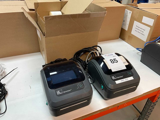 Zebra gk420d labelprinter - afbeelding 2 van  8