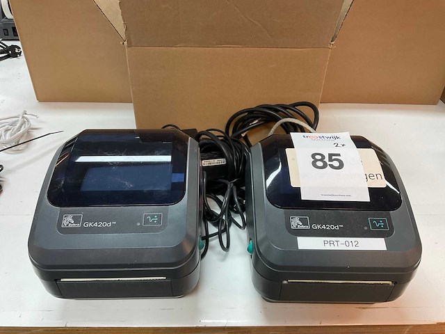 Zebra gk420d labelprinter - afbeelding 3 van  8
