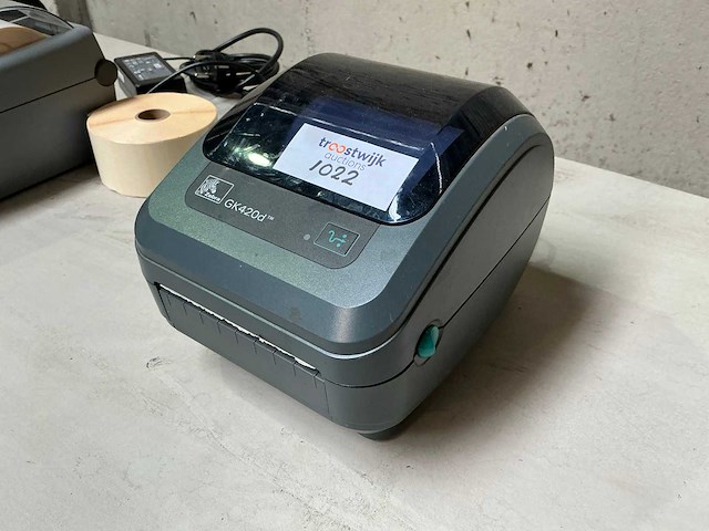 Zebra gk420d labelprinter - afbeelding 1 van  3
