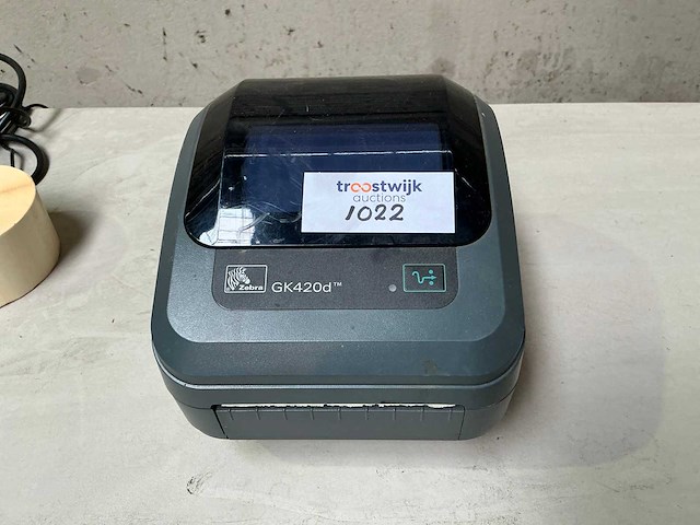 Zebra gk420d labelprinter - afbeelding 2 van  3