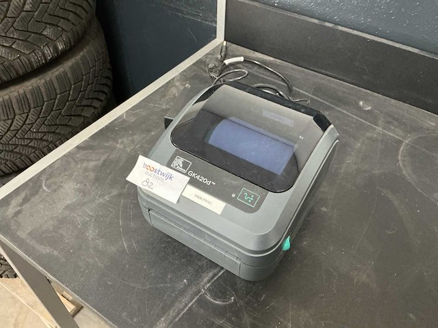 Zebra gk420d labelprinter - afbeelding 1 van  5
