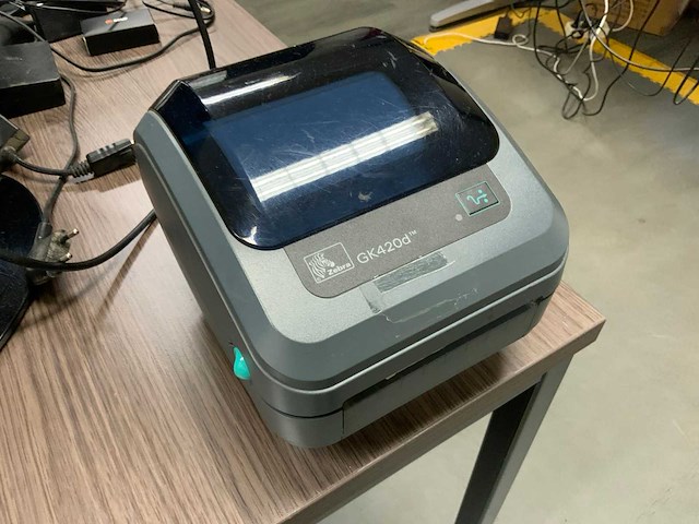 Zebra gk420d labelprinter - afbeelding 1 van  4